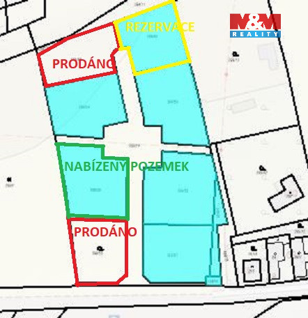 Prodej pozemku pro bydlení, Račice, 986 m2