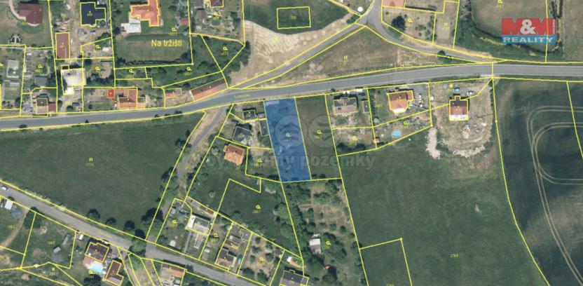 Prodej pozemku pro bydlení, Chyše, 1041 m2