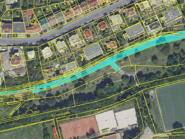 Prodej podílu pozemku pro komerční výstavbu, Praha - Braník, Branický most, 412 m2