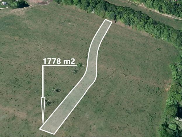 Prodej trvalého travního porostu, Březůvky, 1778 m2