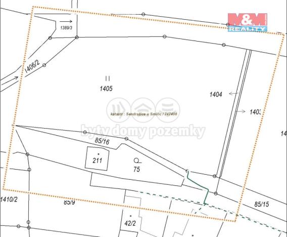 Prodej pozemku pro bydlení, Sendražice, 2914 m2