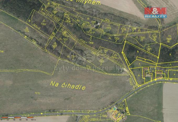 Prodej trvalého travního porostu, Albrechtice nad Vltavou - Hladná, 6183 m2