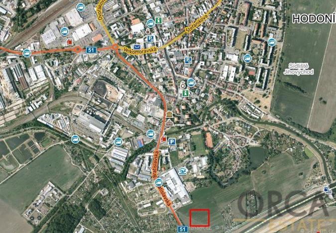 Prodej podílu zahrady, Hodonín, 1033 m2