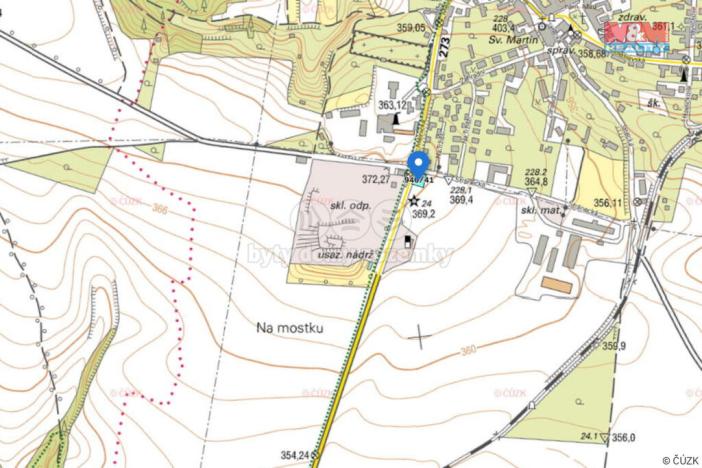 Prodej zahrady, Mšeno, Na Tržišti, 625 m2