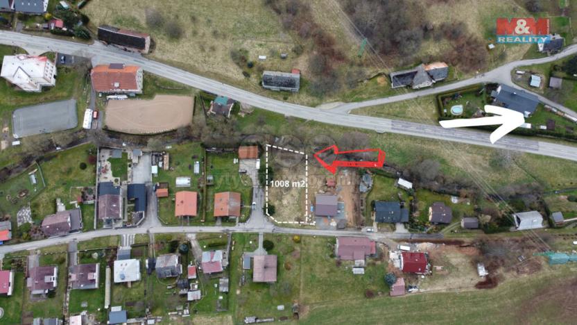 Prodej pozemku pro bydlení, Těchonín, 1008 m2