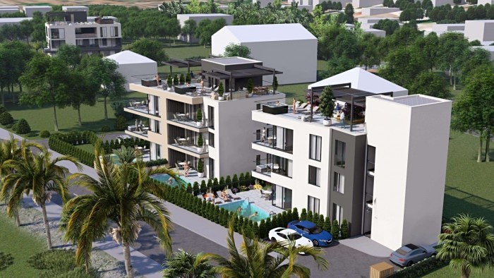 Prodej bytu 2+kk, Sukošan, Chorvatsko, 74 m2