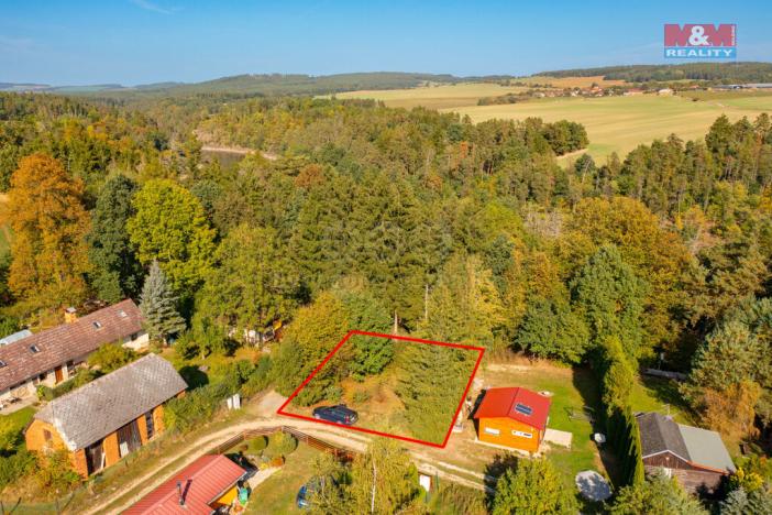 Prodej pozemku pro bydlení, Albrechtice nad Vltavou - Hladná, 525 m2