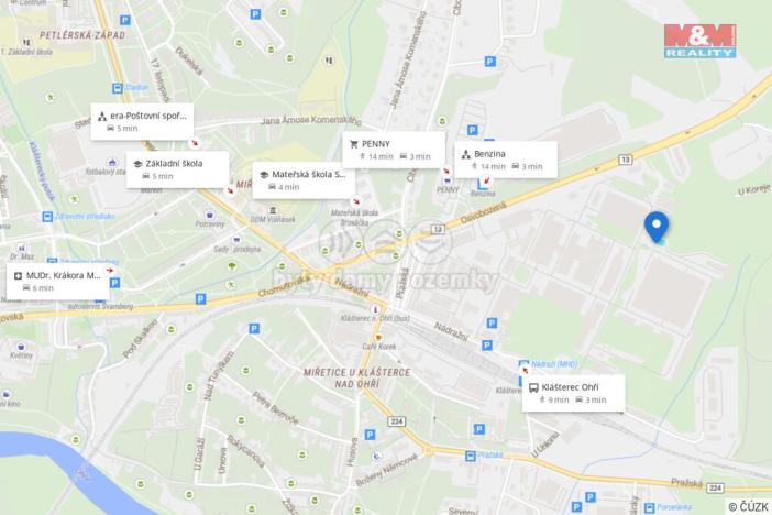 Prodej výrobních prostor, Klášterec nad Ohří, Nádražní, 375 m2