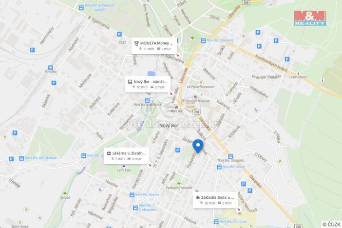 Pronájem bytu 2+kk, Nový Bor, Palackého, 40 m2