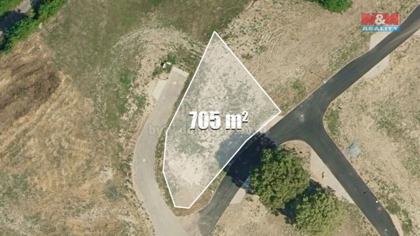 Prodej pozemku pro bydlení, Podhořany u Ronova, 705 m2
