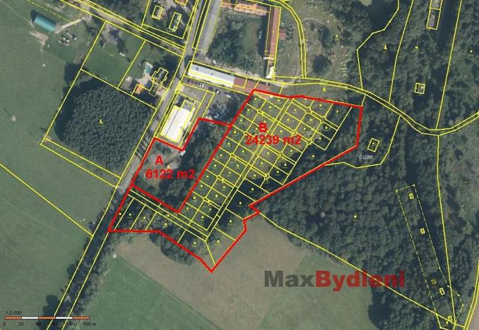 Prodej komerčního pozemku, Liberec, Tolstého, 6122 m2