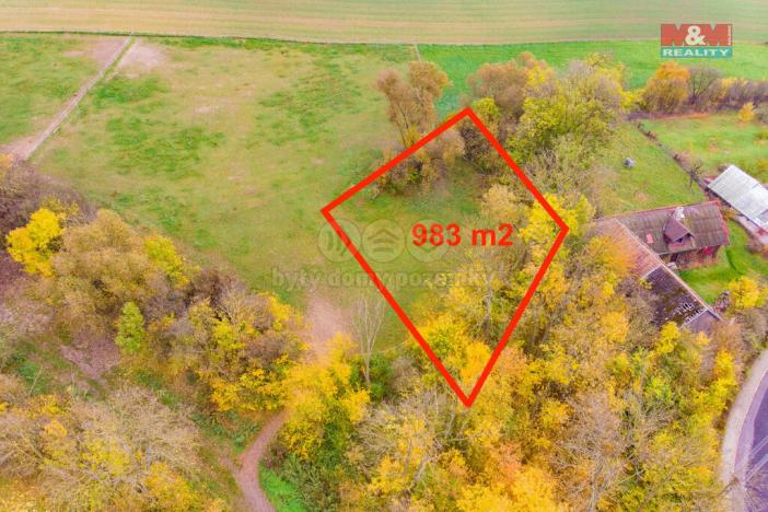 Prodej louky, Údrnice, 983 m2