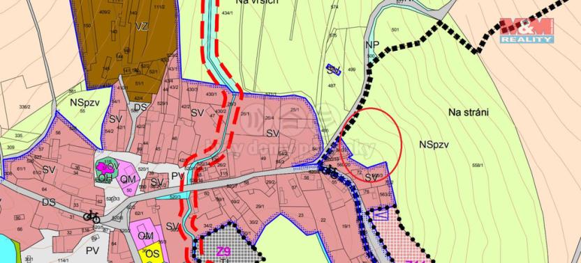 Prodej louky, Údrnice, 983 m2