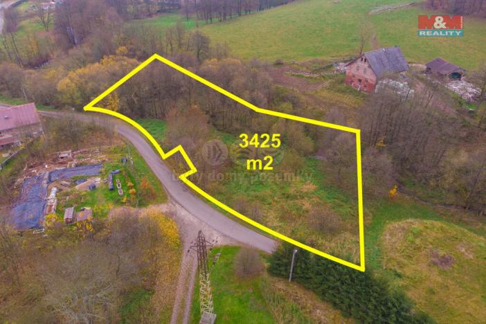 Prodej zahrady, Trutnov, 3425 m2