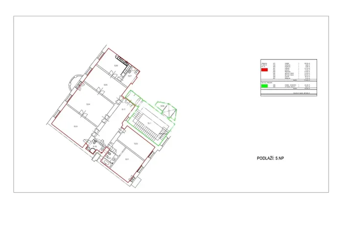 Pronájem bytu 5+1, Praha - Vinohrady, Ibsenova, 171 m2