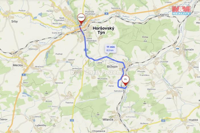 Prodej chalupy, Blížejov - Nahošice, 52 m2