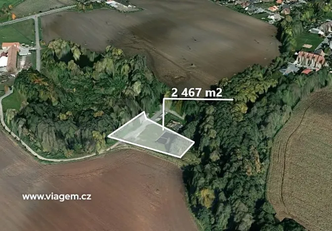 Prodej podílu pole, Lázně Bohdaneč, 325 m2