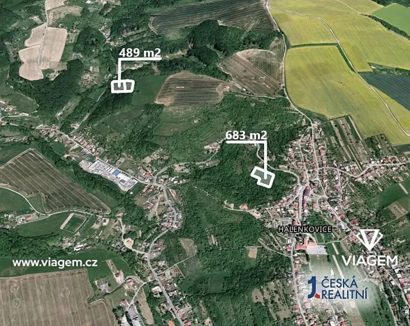 Prodej podílu zahrady, Halenkovice, 1171 m2