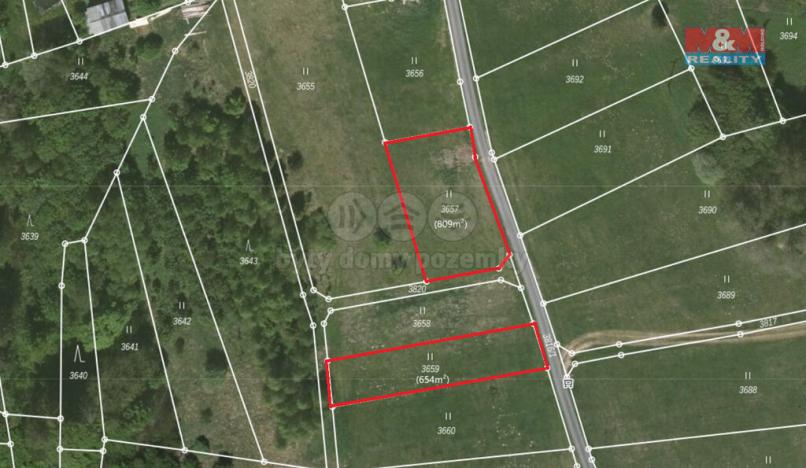 Prodej louky, Hrčava, 1463 m2