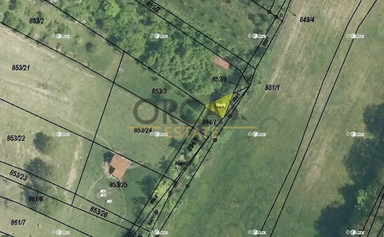 Prodej podílu pozemku, Bučovice, 1292 m2