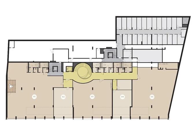 Pronájem kanceláře, Praha - Smíchov, Holečkova, 340 m2