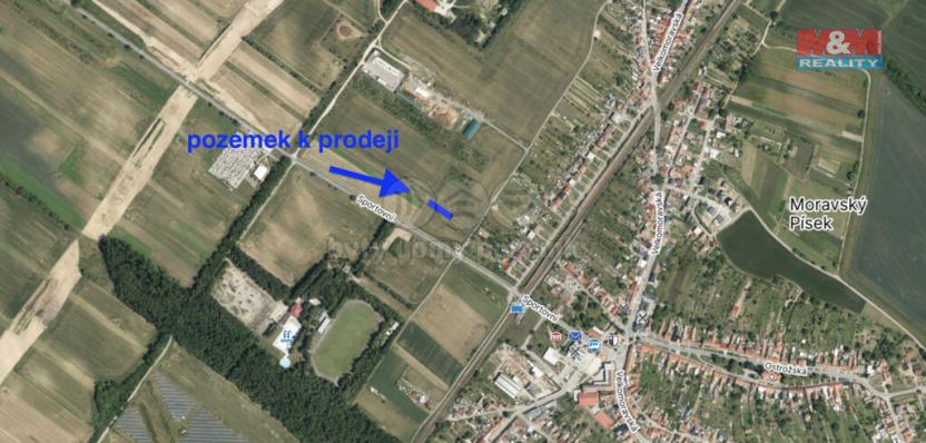 Prodej pozemku pro bydlení, Moravský Písek, 727 m2