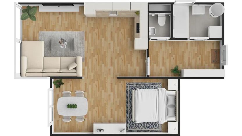 Prodej bytu 1+kk, Čebín, 72 m2