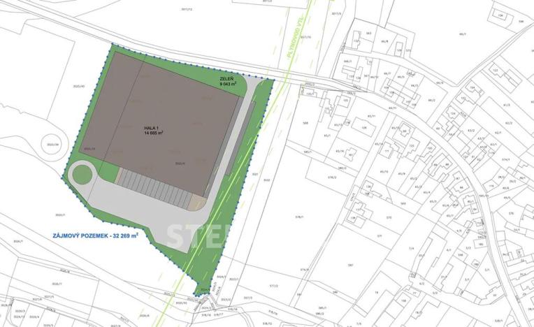 Prodej skladu, Lovosice, 15000 m2