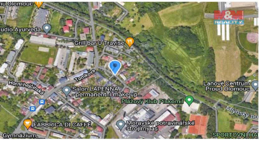 Prodej komerčního pozemku, Olomouc, Mrštíkovo nám., 1416 m2