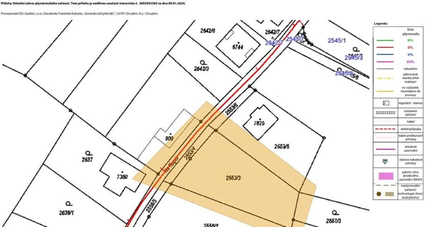 Prodej pozemku pro bydlení, Chrudim, Na Kopci, 962 m2
