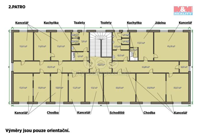 Pronájem kanceláře, Rokycany - Nové Město, Pivovarská, 1096 m2