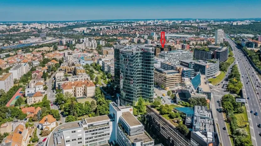 Pronájem kanceláře, Praha - Michle, Vyskočilova, 599 m2