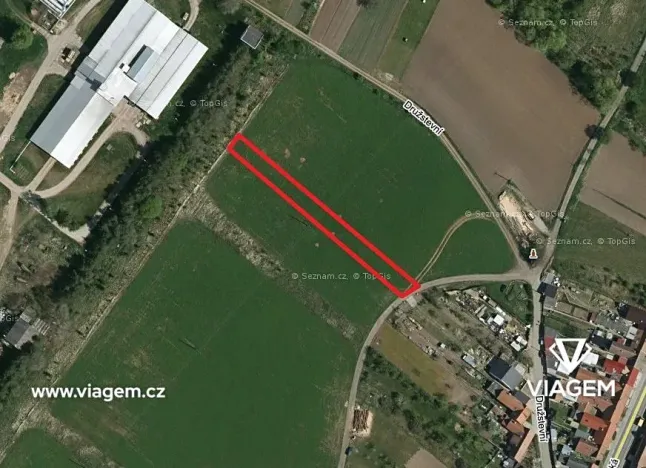 Prodej podílu komerčního pozemku, Moravský Písek, 271 m2