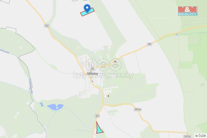 Prodej pole, Manětín - Stvolny, 22173 m2