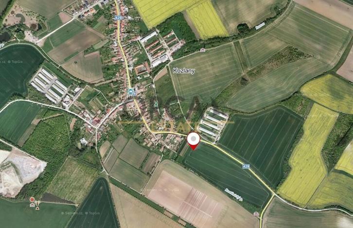 Prodej pole, Kozlany, 1091 m2