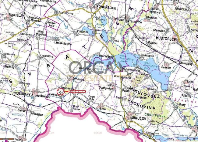 Prodej pole, Jevišovka, 4245 m2