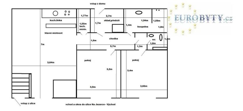 Prodej obchodního prostoru, Praha - Nusle, Na Jezerce, 74 m2