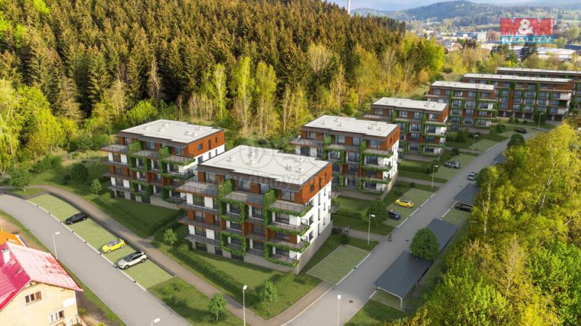 Prodej bytu 1+kk, Jablonec nad Nisou, Jezdecká, 35 m2