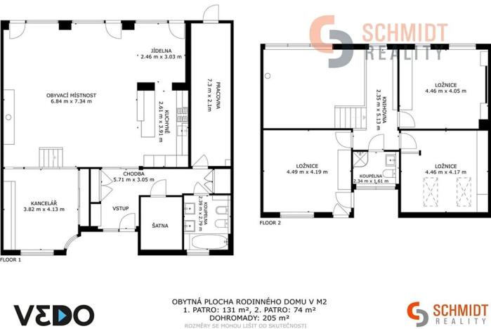 Prodej rodinného domu, Hodonín, Havlíčkova, 205 m2