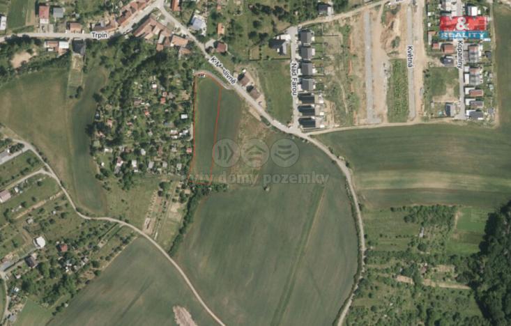 Prodej zahrady, Střelice, 4374 m2