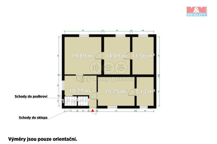Prodej rodinného domu, Blšany, Lipová, 80 m2