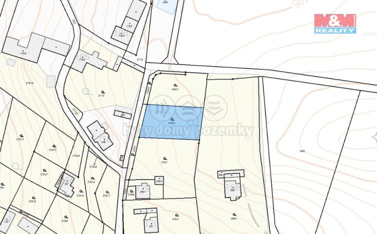 Prodej pozemku pro bydlení, Lnáře, 1238 m2
