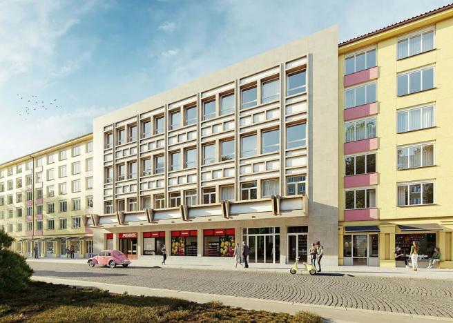 Prodej obchodního prostoru, Praha - Vršovice, Kubánské náměstí, 112 m2