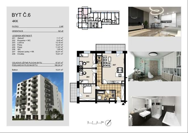 Prodej bytu 4+kk, Jihlava, Okružní, 106 m2