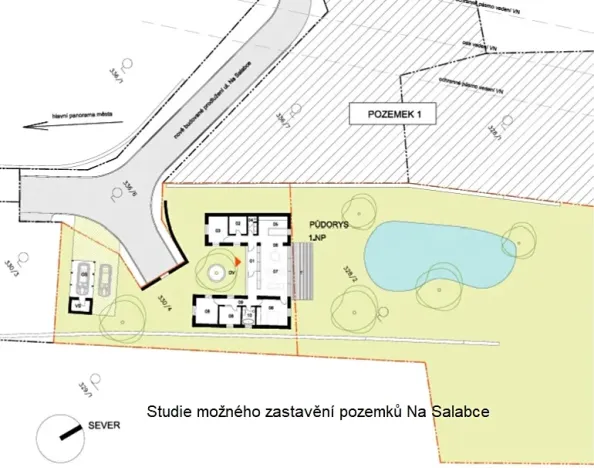 Prodej pozemku pro bydlení, Kouřim, Na Salabce, 1550 m2