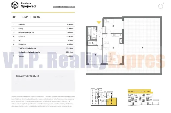 Prodej bytu 3+kk, Praha - Libeň, Spojovací, 158 m2