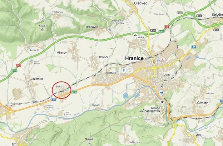 Prodej zahrady, Hranice, 3494 m2