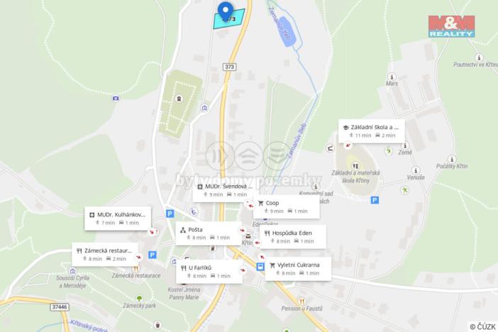 Prodej pozemku pro bydlení, Křtiny, 1102 m2
