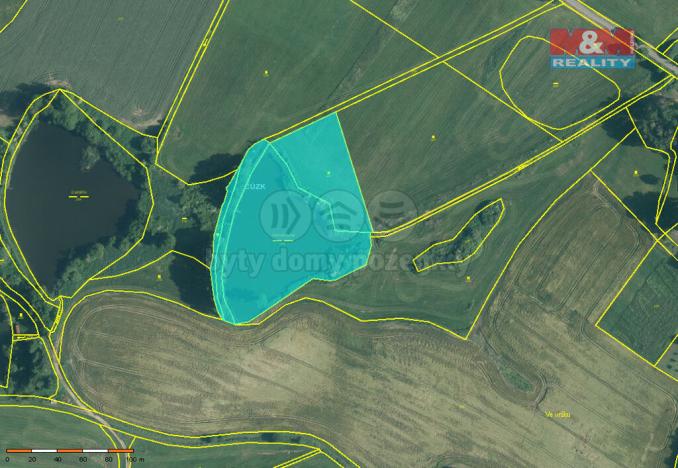 Prodej rybníku, Ratiboř, 13920 m2