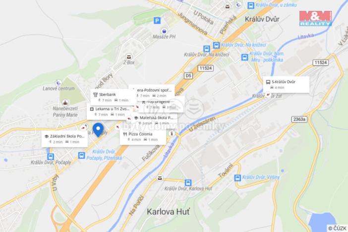 Prodej bytu 4+kk, Králův Dvůr - Počaply, Plzeňská, 100 m2